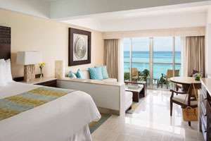 Junior Suite, 1 king, Ocean view - Grand Fiesta Americana Coral Beach Cancun